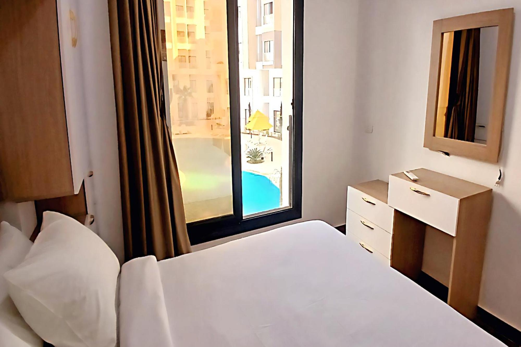 شقه بغرفه نوم واحده في الغردقه أكوا بالمز قبل الجونه Apartament *